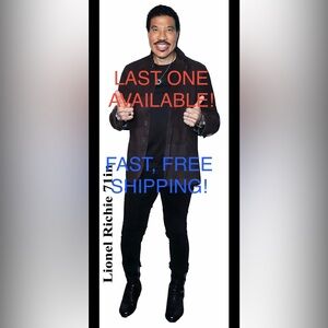 Lionel Richie LIFE SIZE Cardboard Cutout with Free Shipping!  LAST ONE